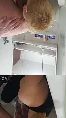 German mother i'd like to fuck Sandra licks an dark hole and gets a fbutt slam / facial
