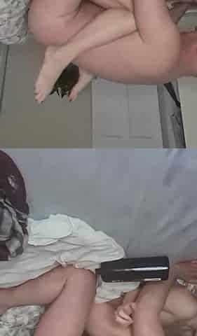 Homemade Sex with Hot MILF and Some Kinky Fetish She Has