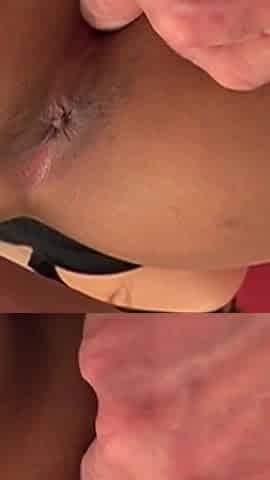 Sexy Horny Asian with Tight Pussy Perfect Body Gets Fucked Doggy Style by Big Hard Cock