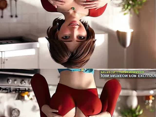 CG Animation : Large Hero 6 - Cass Doggy position Drilled in Kitchen