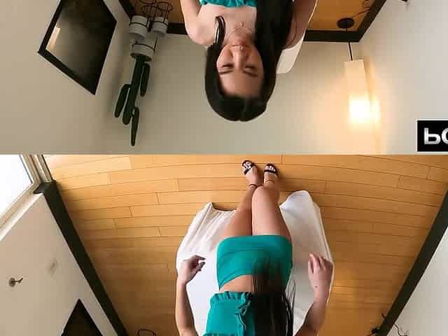 Kimmy Kimm - Asian Cum Slut Oils Up And Rubs Down Big Shaft