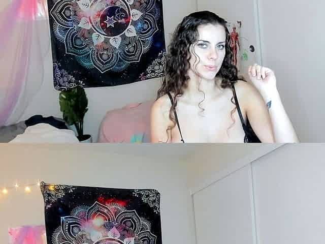 Amateur striptease and Solo masturbation