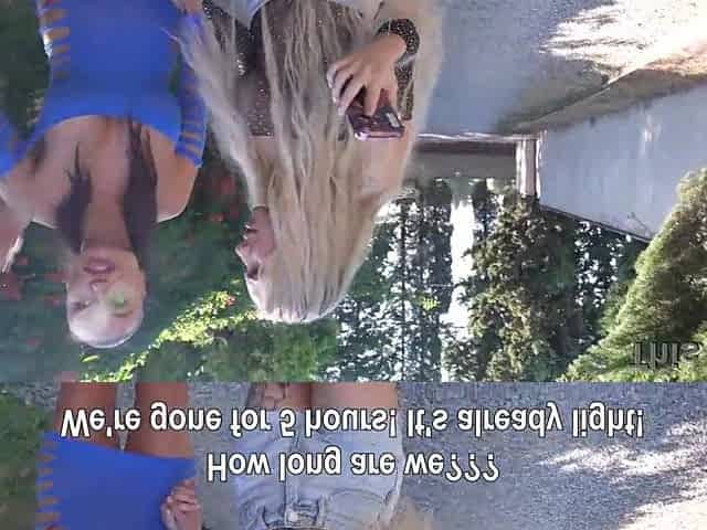 Monika Fox And Bella Mur After Party Banging In Car