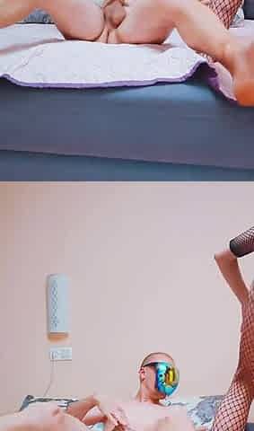 A hot, older, and slim model tries her hand at porn