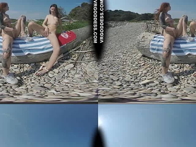 Cheri And Rebeka Ruby Masturbating Outdoors On Deserted Adriatic Island Tribal Nude Beach Girls