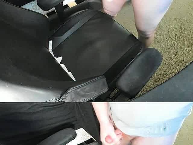 After 15 Days Out of Cumming, Stroking To A Large Spunk flow & Intensive Screaming Climax :)