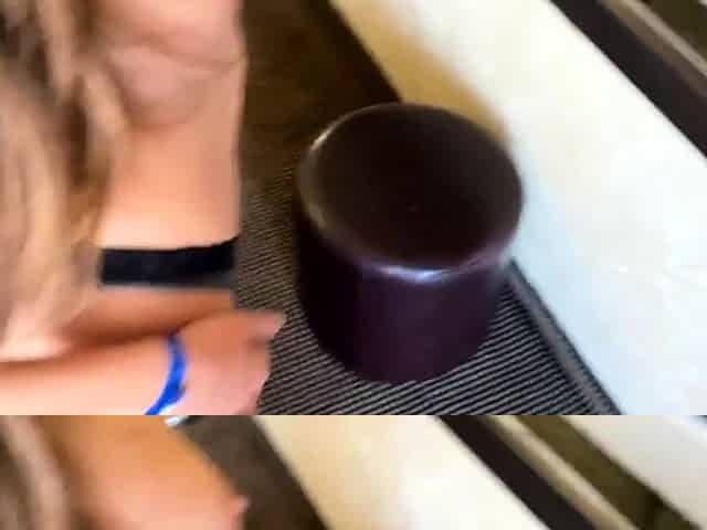 Big Cock Amateur Rides Cock in Hotel Room for Second Cumshot