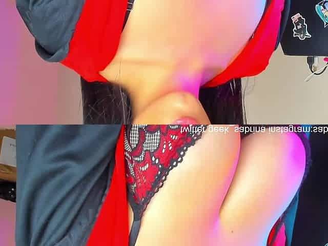 Hot busty babe erotic solo