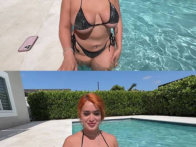 Busty Latina Neighbor Comes Over to Eat Ass and Get Fucked