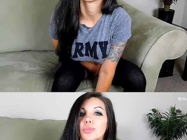 Army Wife Misses You - Mutual JOI & Cum
