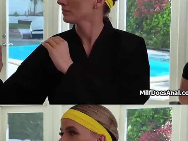 Judo Then Hot Titty Fucking Of Slutty Housewife