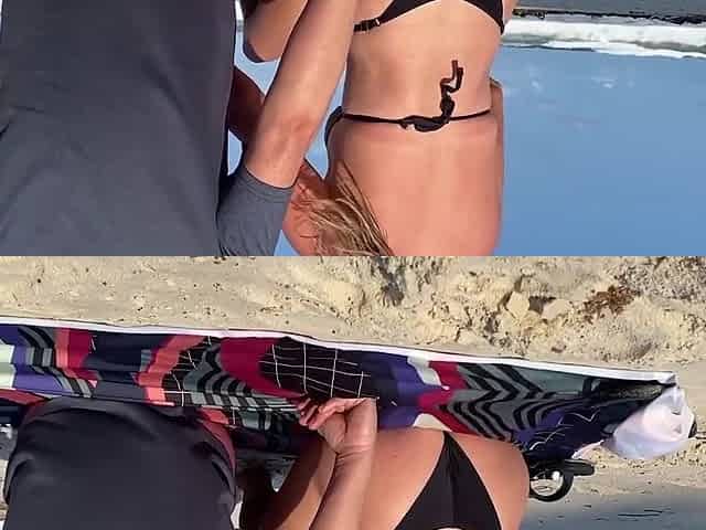 What Are You Doing?! This Is A Public Beach!