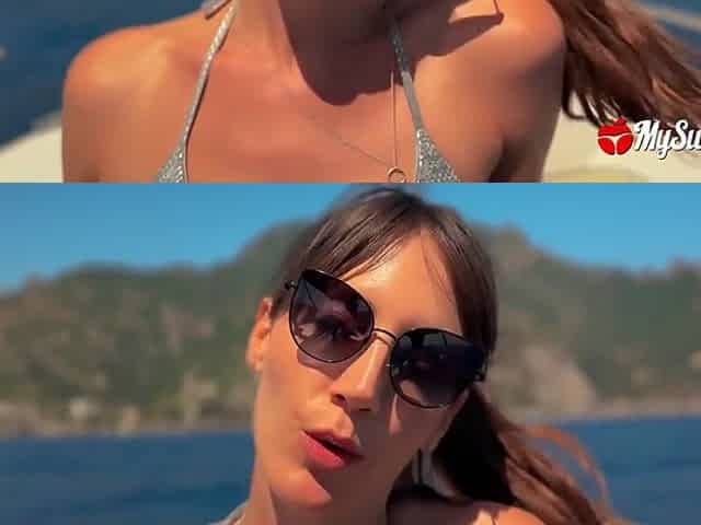 Creampie On A Boat In The Amalfitan Coast - Passionate Summer Holidays Sex
