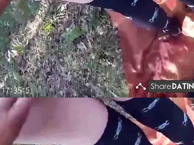 Russian MILF Hogtied in the Forest