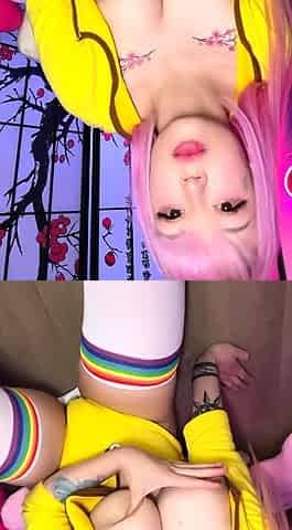 Teen Glasses Cam with Big Boobs