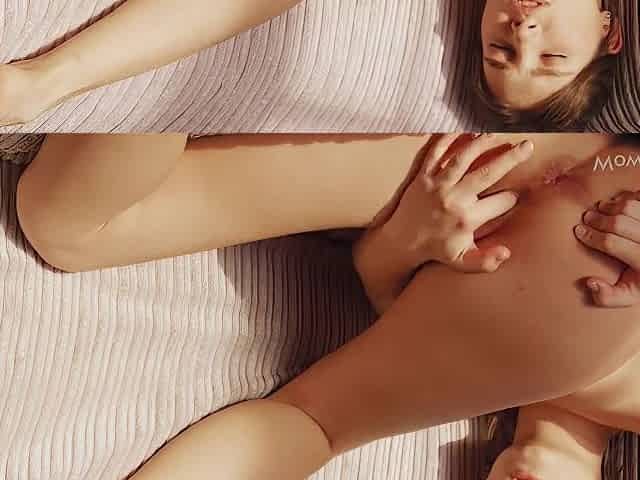 Aesthetic Solo Masturbation With A Big-bottomed Ellie Luna