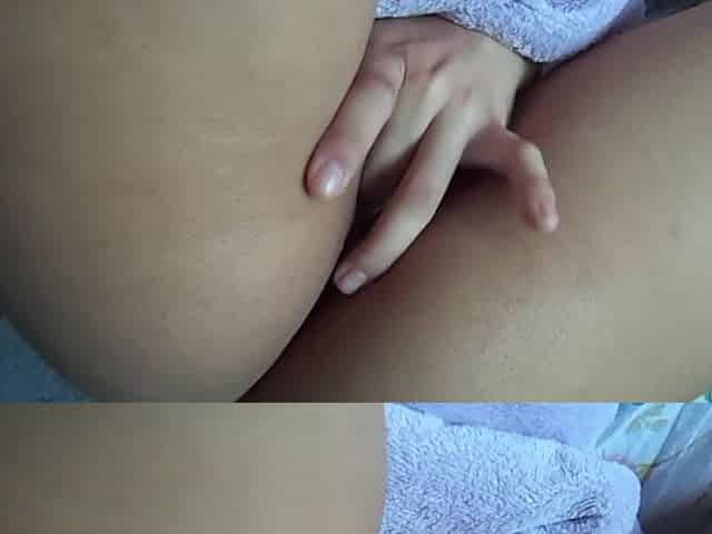 caught my STEP SISTER MASTURBATING on my couch!!