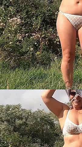 Kinky Couple - Outdoor Corn Field Big Ass Curvy Wife Cowgirl Sex POV