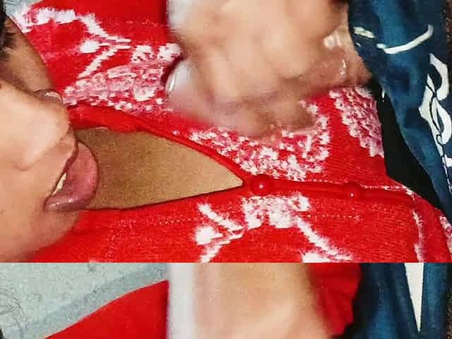 Cumshot in Mouth Indian