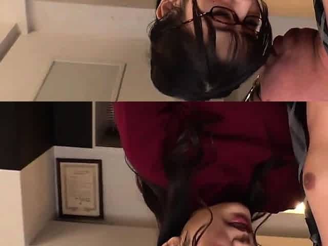 Amazing Japanese MILF Slut At The Office In Australia