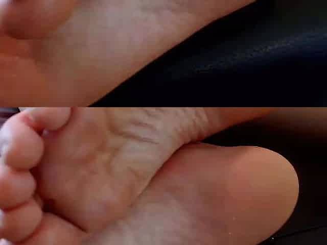 Linsey Dawn solo foot fetish