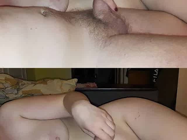 Real pair homemade blow job
