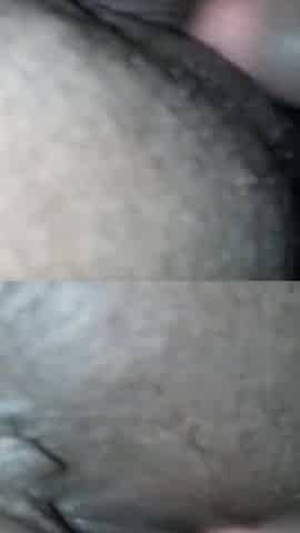 Moist twat black gettin dicked