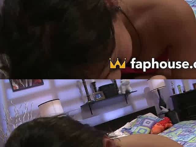 Super banging scorching hardcore porn featuring a puffy breasted hoe getting her torso sprayed with cum!