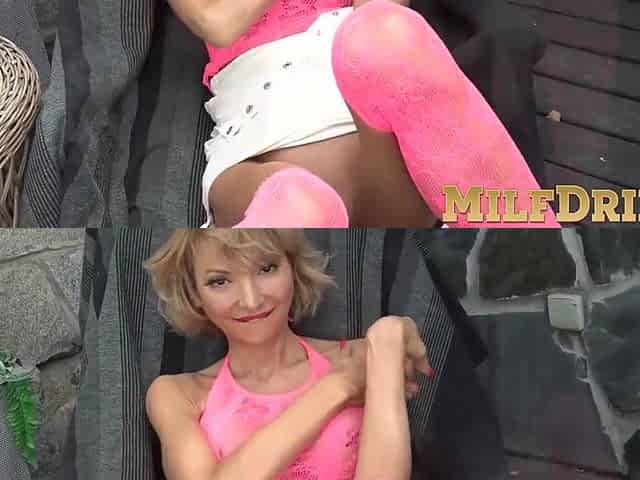 Skinny Blonde Milf Enjoys Her First Anal Fuck - Katerina Berg