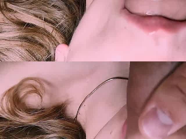 Double Cumshots: Swallows, Pre cum, ASMR, Foreskin play, Close up