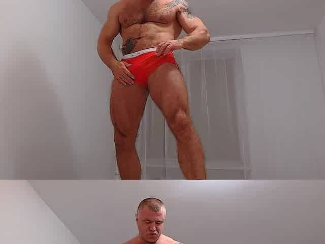 Unshaved Bull Fills Fucking-rubber With Cum And Tastes It