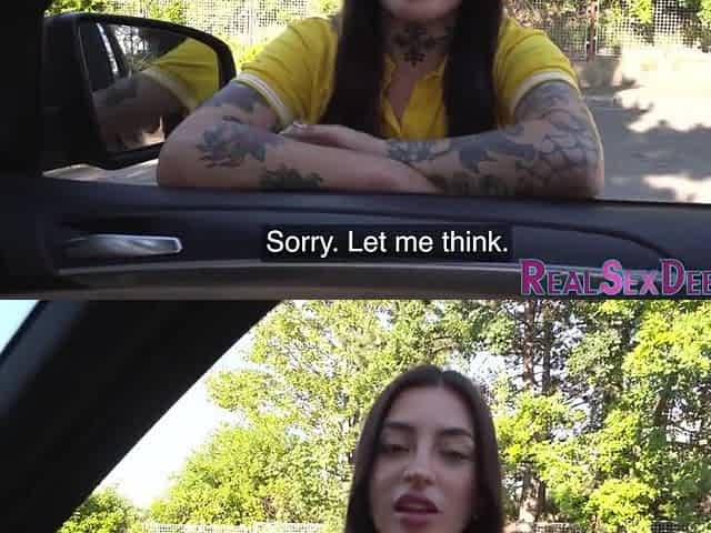 Pulled Cute Slut Doggystyled By Stranger