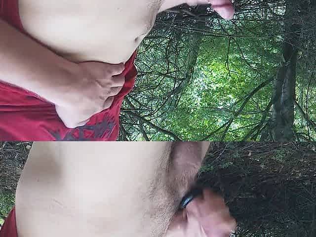 Large shlong ring And outdoor massage