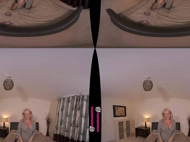 Girlfriend Experience - Big Tit British Babe Solo on the Bed