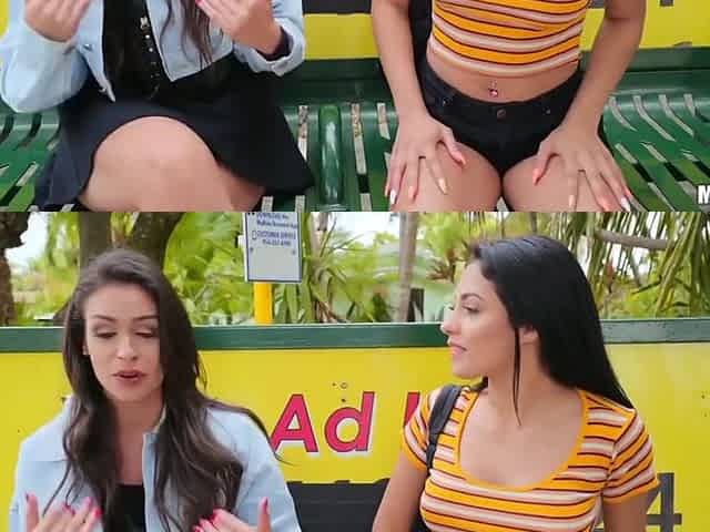 Katana Kombat And Serena Santos - Lesbos Alluring Adult Video