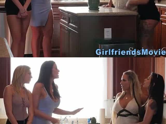 Fingering And Scissoring Lesbian Milf