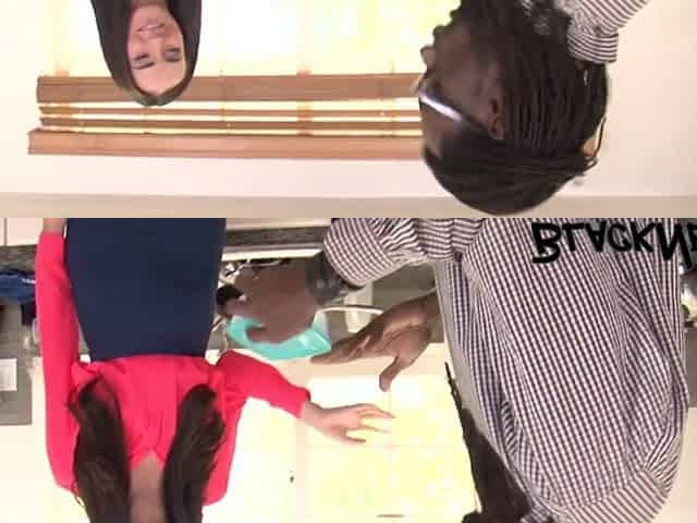 Brunette hair Office Worker Is Screwing With A BBC