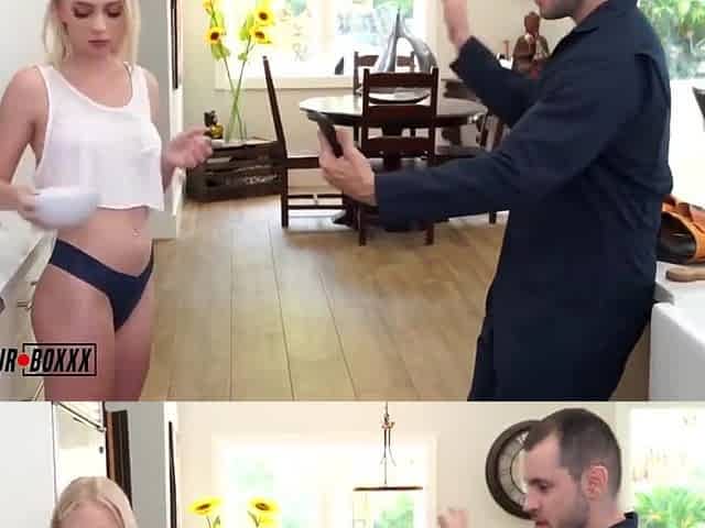 Plumber Mesmerizes Hot Teen 18+ Fucks Her With Braylin Bailey