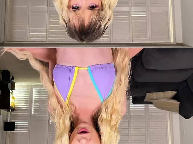 BJRAW Hot blonde Lilly Bell sucking cock and eating ass
