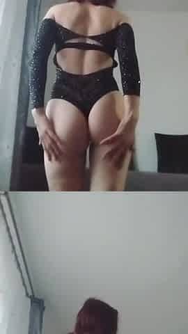 Sexy Redhead Wife Ass Play