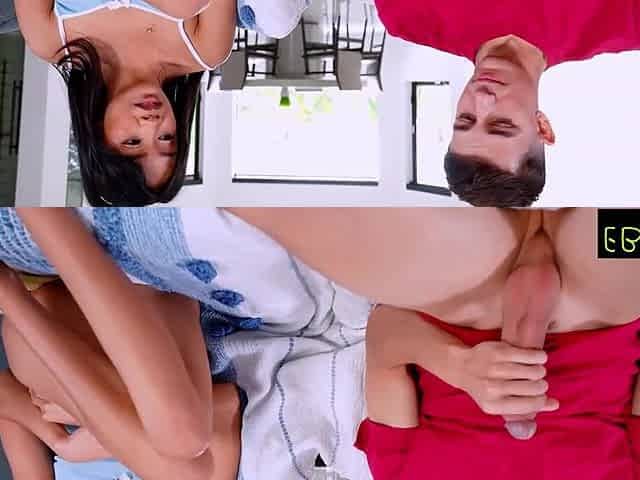 Petite Asian Stepsis Got Her Pussy Stretched By Stepbro's BWC