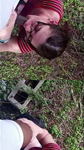 Vicki Belongs to the Streets Outdoor Oral-sex BBC