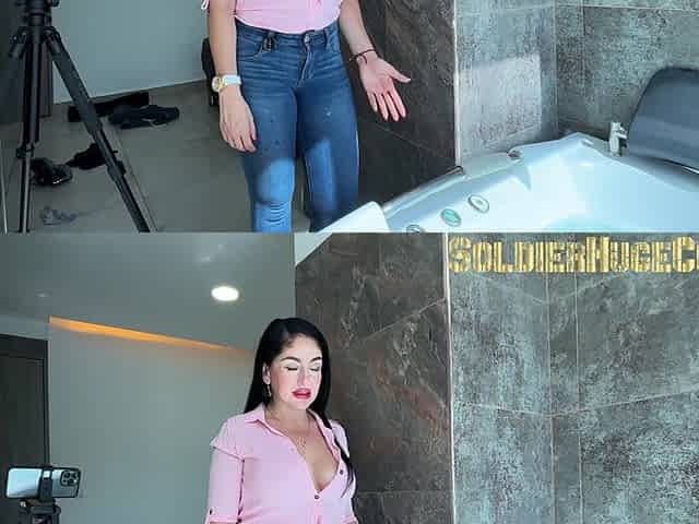 Curvy MILF Hotel Staff: Unexpected Jacuzzi Encounter & Bed Session