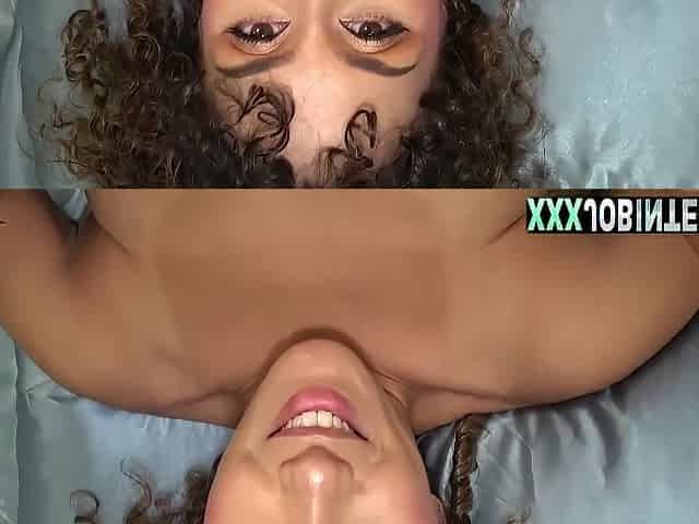 Gorgeous Girl Swallows Gooey Anal Creampie