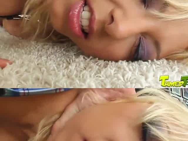 Megane Double Penetrated In And Swallows With Cute Pussy