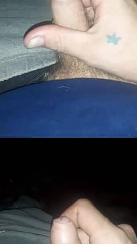 Horny solo twink masturbates his dick in bed