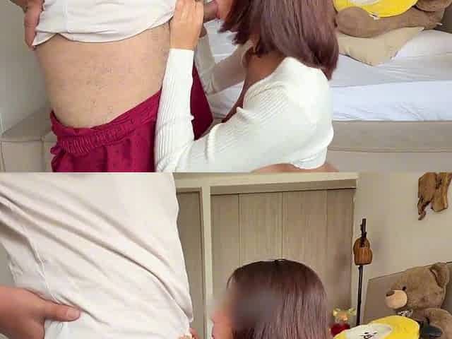 I screw my stepmother's slim pink twat.