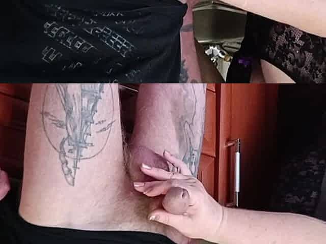 Stepmom Takes a Hard Cock in Her Mouth and Swallows Cum
