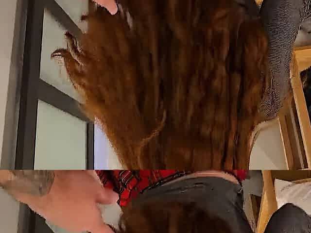 Lewd Redheaded Step Daughter Drains My Balls On Her Titties : Red Eviee : Danny Filth