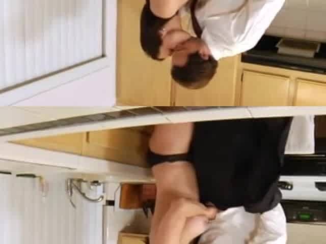 Bigtit mother i'd like to fuck Jillian Foxxx pounded in kitchen
